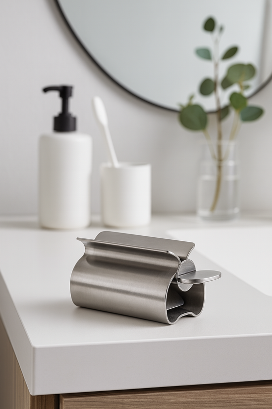 Stainless Steel Toothpaste Squeezer