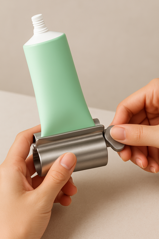 Stainless Steel Toothpaste Squeezer